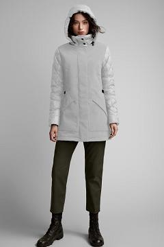 Chamarras Canada Goose Mujer Outlet - Berkley Chaqueta De Plumas Grises SO4086172